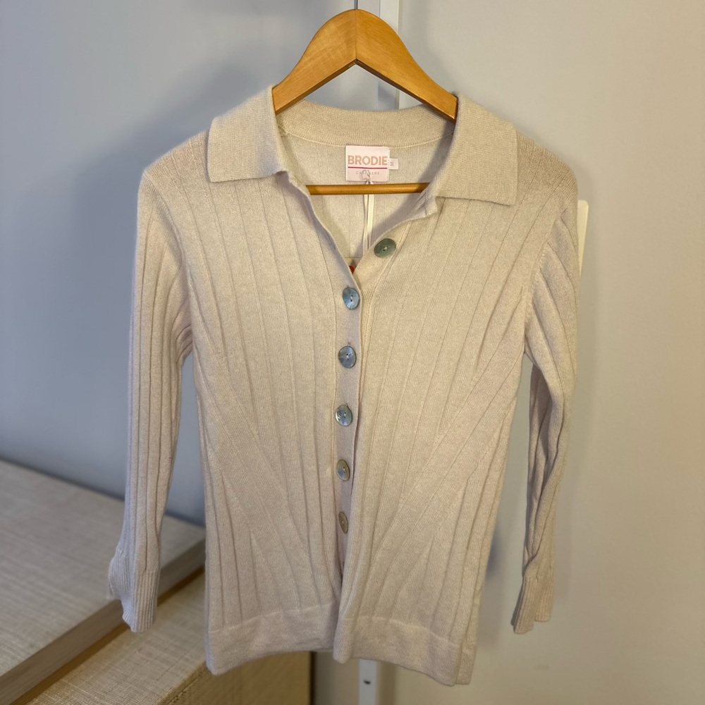 NWT: Brodie Cashmere Cardigan